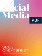 Social Media Sizes Cheatsheet