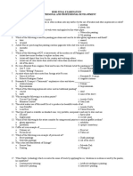 Semi-Final Examination Ge 13: Personal and Professional Development Directions. Choose The Letter of The Correct Answer