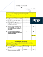 Rubrica - Examen - N°2 - A