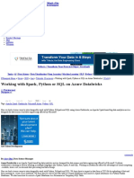 Working with Spark, Python or SQL on Azure Databricks - KDnuggets