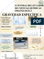 Presentación Grupo 5 - Gravedad Específica