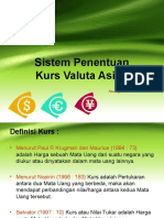 Sistem Penentuan Kurs Valas