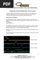 Quantum Composers White Paper - Multiplexing Model 9520 Digital Delay Pulse Generator