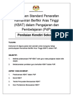 Instrumen Standard Penarafan Kemahiran Berfikir Aras Tinggi (Kbat) Dalam Pengajaran Dan Pembelajaran (PDP)