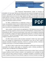 Companhia de Seda Seopédica Teve Dom Pedro Ii Como Acionista