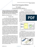 Fpga Based Soil Irrigation Robot