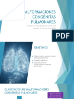 Malformaciones Congénitas Pulmonares