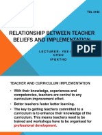 5b. Relationship Between Teacher Belief and Implementation PDF