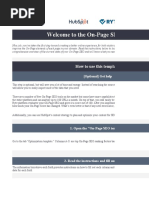 On-Page SEO Template