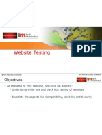 Website Testing: Tech Mahindra Limited Confidential © Tech Mahindra Limited 2007