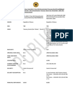 Republic of Ghana Dual Offering July 2022 3yr Tap Issue of 5yr Domestic USD Bond Announcement