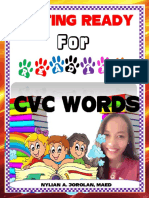 Getting Ready For Reading CVC Words