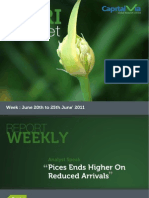 NCDEX Agri Commodity Reports for the Week (20th - 24th June '11)