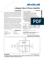 AMPLIFICADOR MAX9730 Datasheet