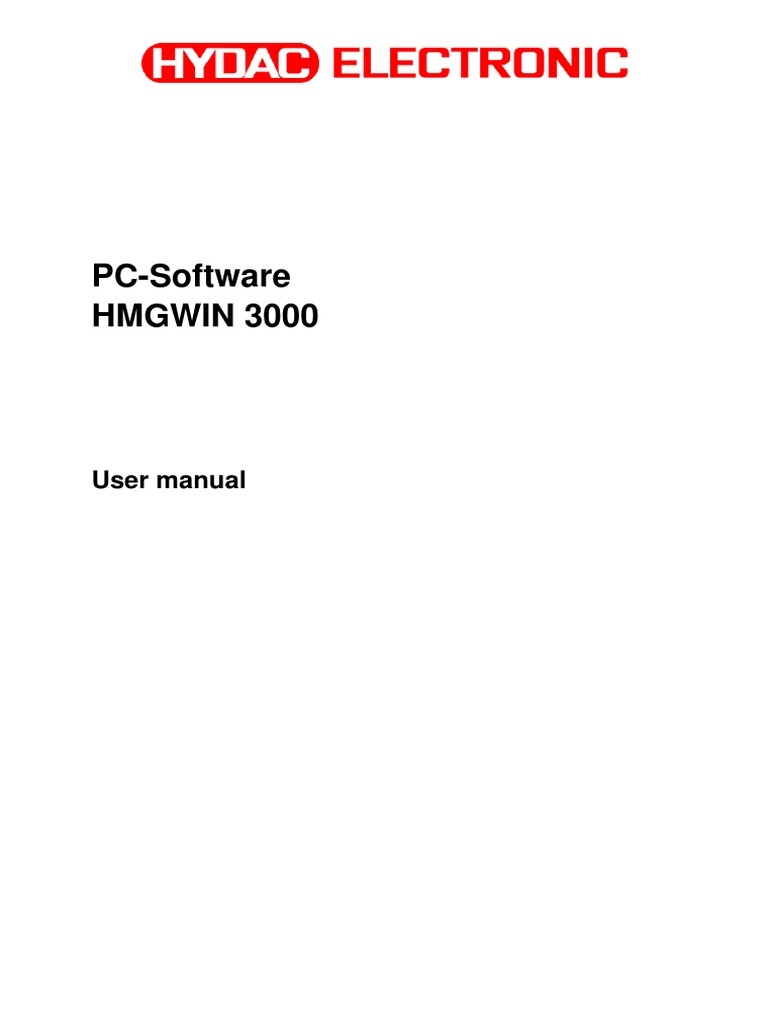 PCSoftware HMGWIN 3000 User Manual PDF Windows 2000 Microsoft