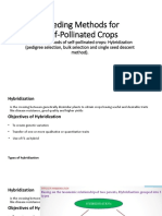 11-Breeding Methods of Self-Pollinated Crops Hybridization (Pedigree Selection, Bulk Selection and Single Seed Descent Method) .