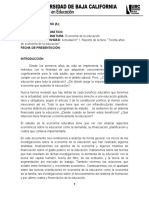 Treinta Años de Economia de La Educacion