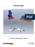 Agitators: Use and Maintenance Manual