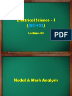 Electrical Science Nodal and Mesh Analysis