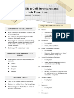 Chapter 3 - Cell Structures and Their Functions