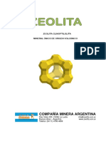 Compañía Minera Argentina: Zeolita Clinoptilolita Mineral Único de Origen Volcánico