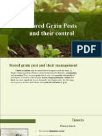 Stored Grain Pest and Their Control