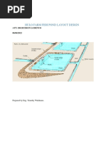 Inlet and Outlet Structures for Ponds | PDF | Drainage | Clay