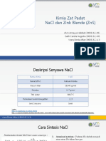 Kelompok 1 - OFF H - NaCl Dan Zink Blende (ZNS)