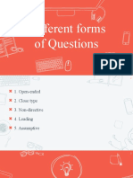 Different Forms of Questions