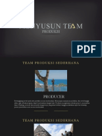 2 Menyusun Team Produksi