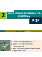 KEBIJAKAN DAN PERATURAN PERUNDANGAN Tentang K3