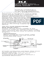 Installation Instructions For Safetysure RCD Spur Unit M92W, M92M