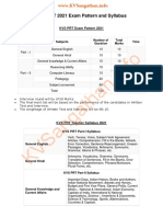 Kvsangathan - Info: Kvs PRT 2021 Exam Pattern and Syllabus