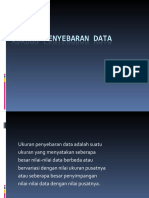 Ukuran Penyebaran Ata Simpangan Rata-Rata BIOSTATISTIK