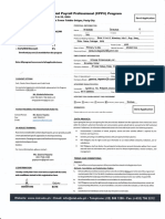 CPP Application Form
