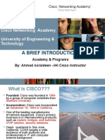 A Brief Introduction:: Cisco Networking Academy University of Engineering & Technology