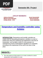 Temperature and Humidity Controller