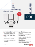 Three Phase Inverter With Synergy Technology: SE50K / SE55K / SE82.8K