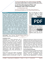 Preparation of Urban Development Plans and Human Settlement With Urban Ecosystem