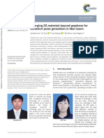 Nanoscale: Emerging 2D Materials Beyond Graphene For Ultrashort Pulse Generation in Fiber Lasers