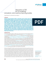 Review Chemical Vapor Deposition of 2D