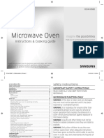 Microwave Oven: Instructions & Cooking Guide