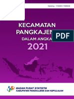 Kecamatan Pangkajene Dalam Angka 2021