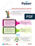 CL P 5to Grado S4 Normativa Del Sustantivo I Genero