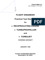 Flight Engineer: - Reciprocating Engine - Turbopropeller