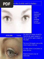 Assessing Eyes NCM 103 Checklist | PDF | Senses | Medical Specialties