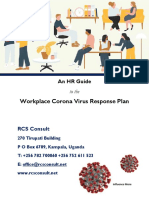 An HR Guide To The Workplace Corona Virus Response Plan