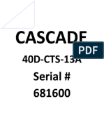 Cascade 40D-TC-13A - (SN - 681600)