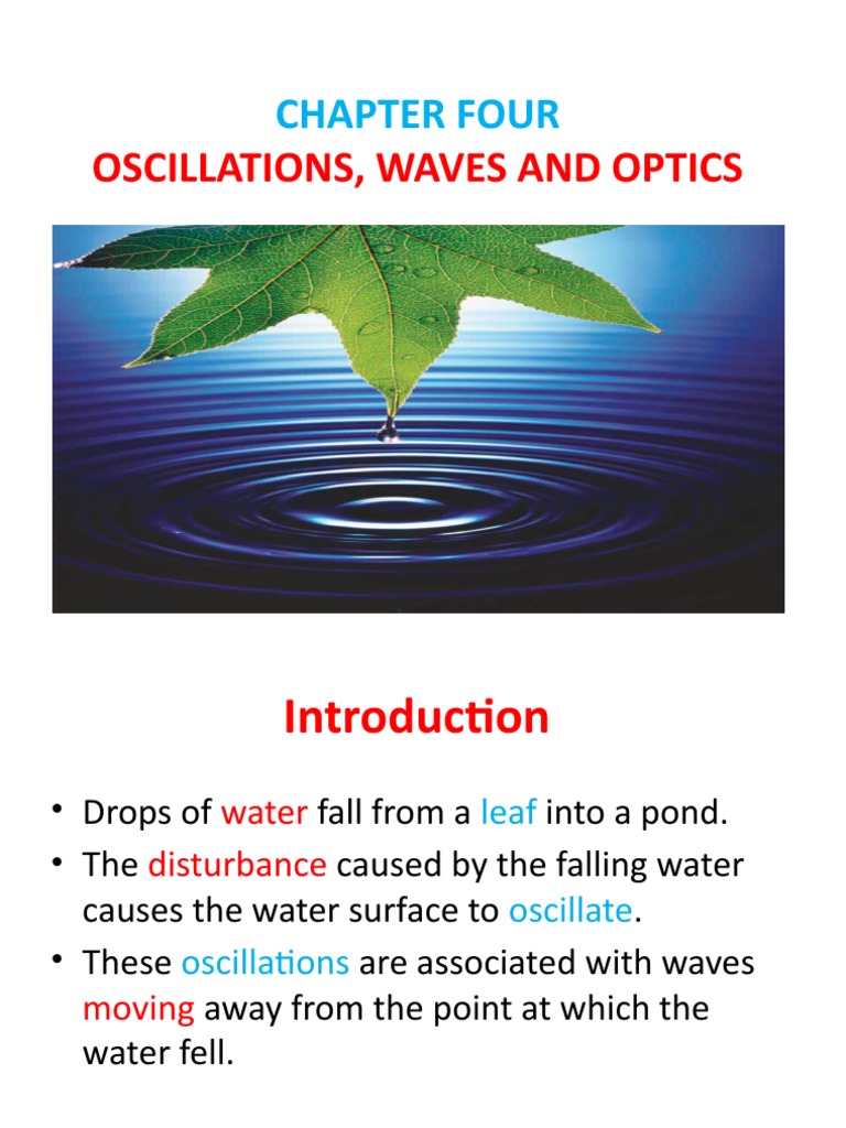 Oscillations and Waves in Physics | PDF | Waves | Resonance