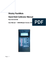 PackMule SC-775-6SA Handset Manual (Sevcon)